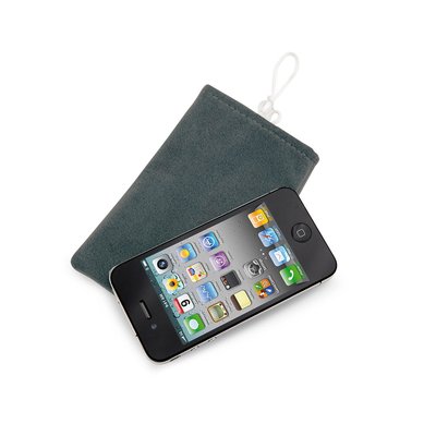 Funda de Microfibra para Smartphone Gri