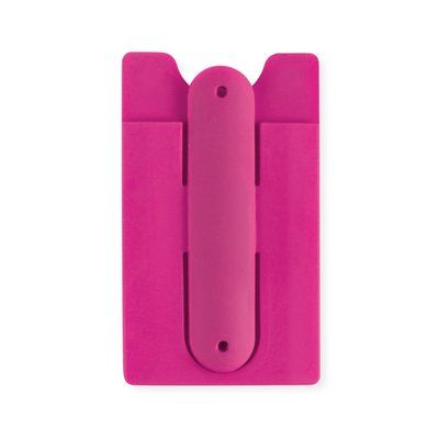 Funda multiusos, tarjetero y soporte para móvil Fucsi
