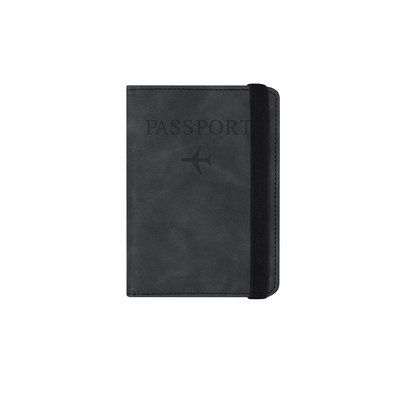 Funda pasaporte de PU reciclado Neg