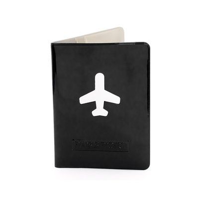 Funda para pasaporte en pvc Neg