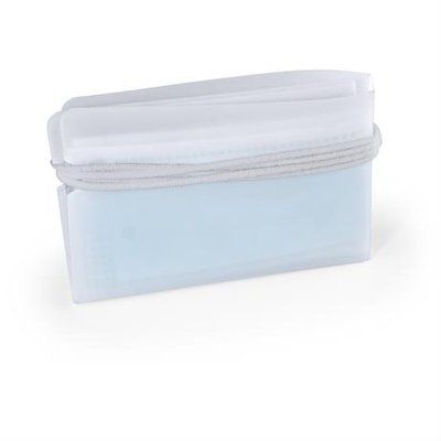 Funda portamascarillas de PP flexible Blanco Talla Única Adulto