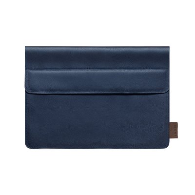 Funda Portátil 14" de Cuero Reciclado Mar