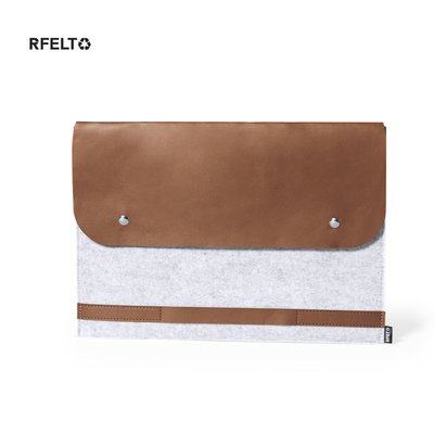 Funda Portátil 14" de Fieltro y Polipiel