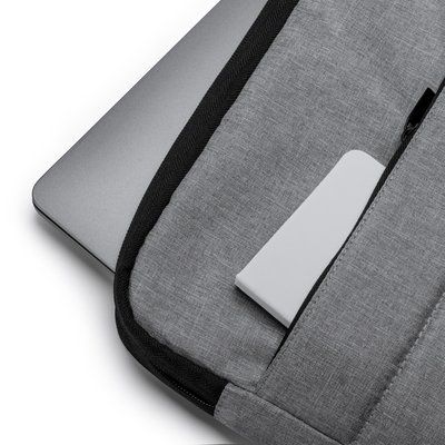 Funda portátil acolchada con bolsillo