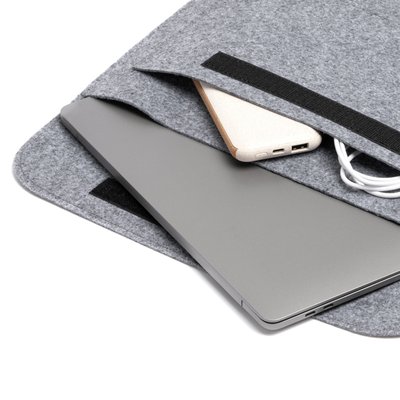 Funda para portátil de fieltro 15"