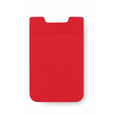 Funda de silicona multiusos con ventosas Roj