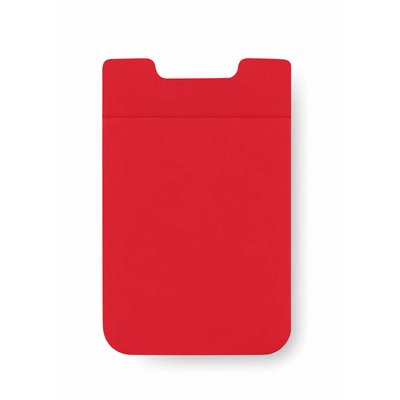 Funda de silicona multiusos con ventosas Rojo