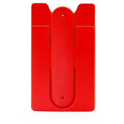 Funda soporte de silicona para móvil Rojo Talla Única Adulto