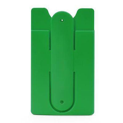 Funda soporte de silicona para móvil Verde Helecho Talla Única Adulto