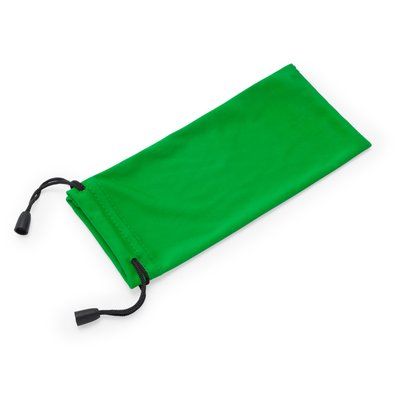 Funda suave para gafas con cordón Verde Helecho Talla Única Adulto
