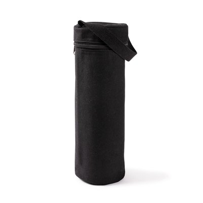 Funda térmica para botella de canvas reciclado