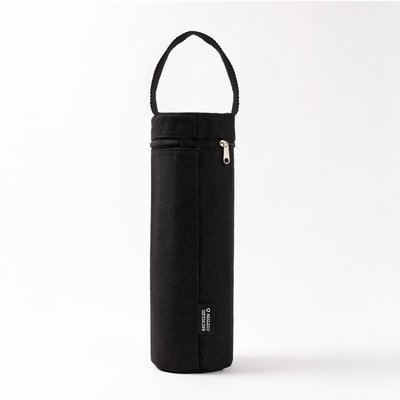 Funda térmica para botella de canvas reciclado