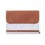 Funda Portátil 14" de Fieltro y Polipiel Gri