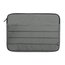 Funda Portátil 15'' Acolchada RPET 300D Cremallera Gri