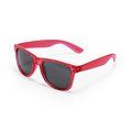 Gafas de sol de montura translucida Rojo