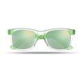 Gafas de sol polarizadas con monturas translucidas Verde