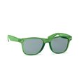 Gafas RPET UV400 Clásicas Verde Transparente