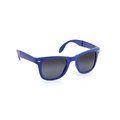Gafas de sol clásicas plegables Azul