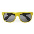 Gafas de sol mate con protección UV400 Amarillo
