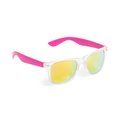 Gafas de sol con patillas de color y protección UV400 Fucsia