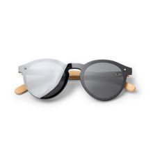Gafas de sol con lentes de espejo Crudo