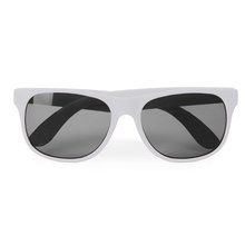 Gafas de sol mate con protección UV400 Blanco