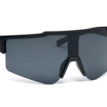 Gafas deportivas espejo montura negra Negro