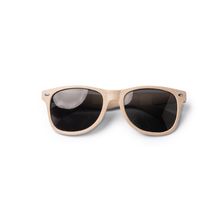 Gafas de sol con montura de fibra de trigo UV400 Crudo