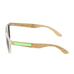 Gafas Sol Bambú Tintadas UV400 | En la patilla derecha | 40 x 6
