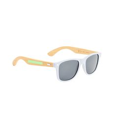 Gafas de sol bambú UV400 lentes espejo | Area 2 | 40 x 6