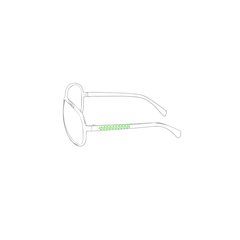 Gafas Aviador UV400 Ahumadas | En la patilla izquierda | 35 x 3