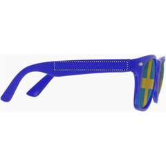 Gafas personalizadas con bandera en las lentes | Pierna Derecha | 65 x 8