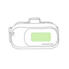 Gafas de realidad virtual para smartphones | En la parte frontal | 80 x 35