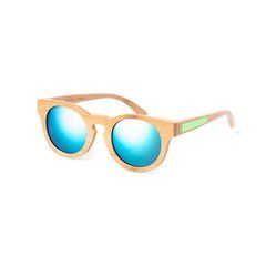 Gafas de sol de bambú UV 400 | En la patilla izquierda | 40 x 6