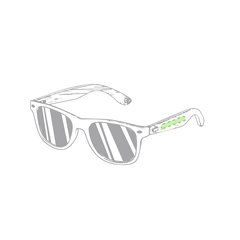 Gafas Sol Bambú UV400 | En la patilla izquierda | 40 x 6