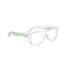 Gafas Sol Espejo UV400 Bambú | En la patilla derecha | 40 x 6