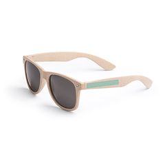Gafas de sol con montura de fibra de trigo UV400 | ZONA1 | 40 x 7
