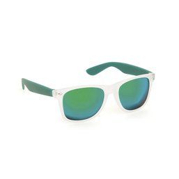 Gafas de sol con patillas de color y protección uv400 Verde