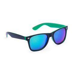 Gafas de sol promocionales con diseño multicolor Verde