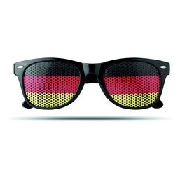 Gafas personalizadas con bandera en las lentes Amarillo