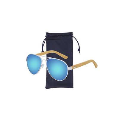 Gafas de sol bambú y metal