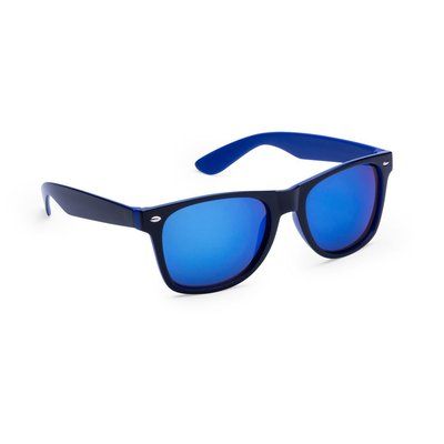 Gafas de sol promocionales con diseño multicolor Azul