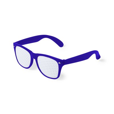 Gafas con lentes perforadas Azul