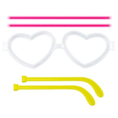 Gafas de neón surtidas