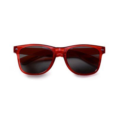 Gafas de sol clásica protección UV400 Rojo