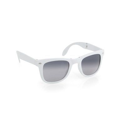 Gafas de sol clásicas plegables Blanco