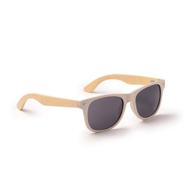 Gafas de sol de fibra de trigo y bambú
