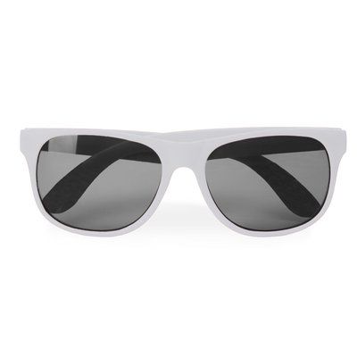 Gafas de sol mate con protección UV400 Blanco