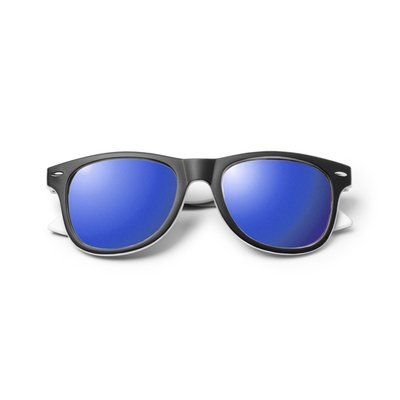Gafas de sol con montura bicolor Blanco