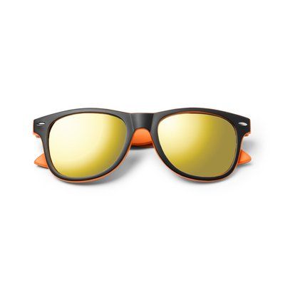 Gafas de sol con montura bicolor Naranja